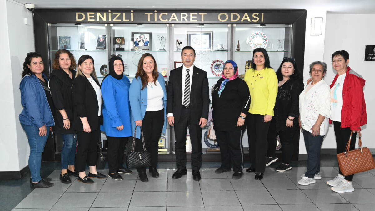 Denizli Ticaret Odası kadın girişimcilerin yanında