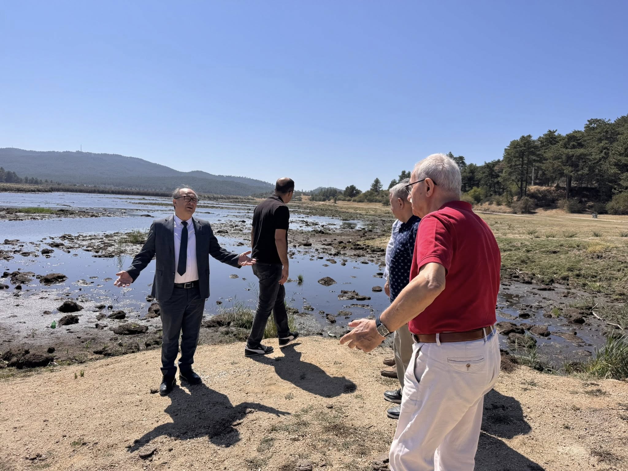 Başkan Orpak “Süleymanlı Gölünde incelemelerde bulundu”