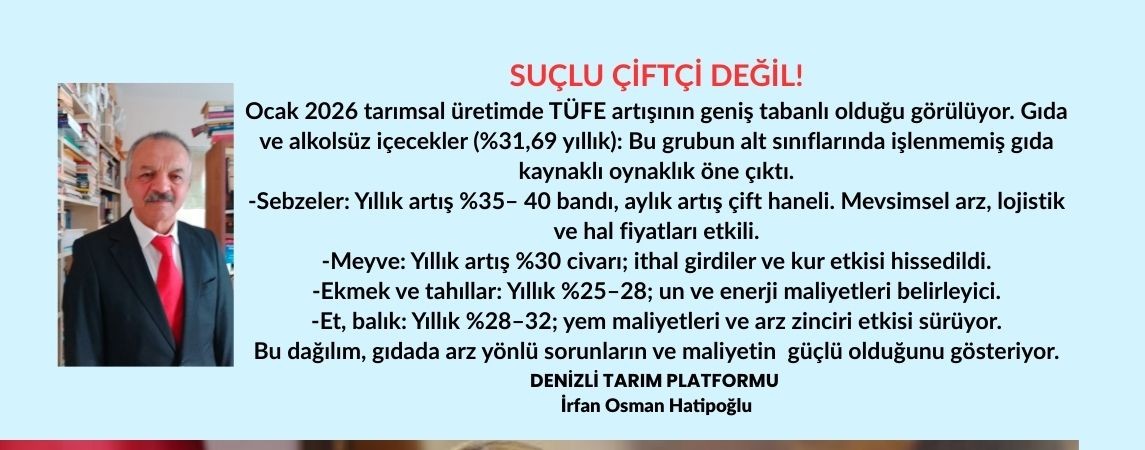 ÇİFTÇİ NEDEN ÜRETEMİYOR?