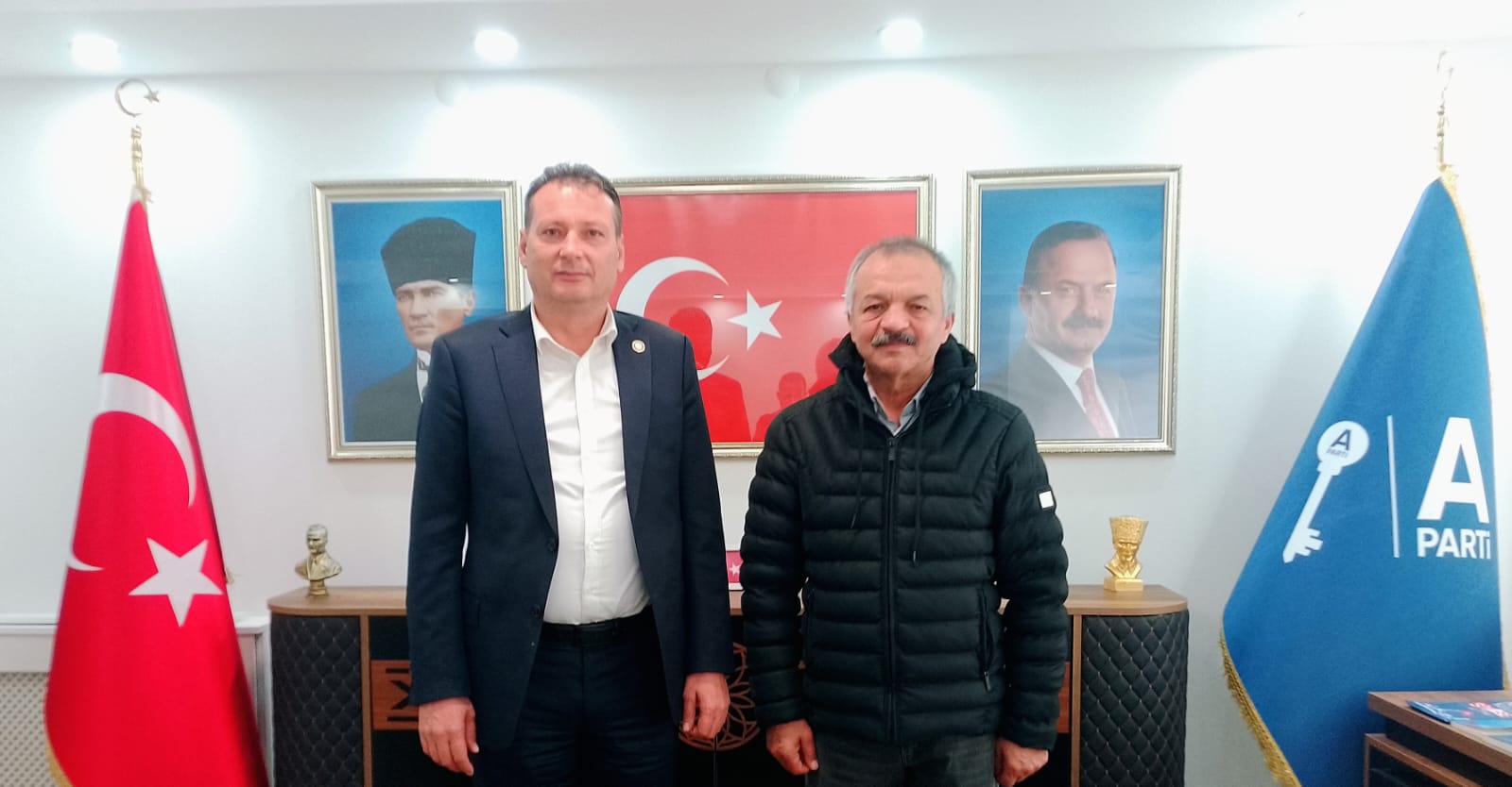 DSP’den A Parti’ye ziyaret: “Ortak paydamız vatanımız”